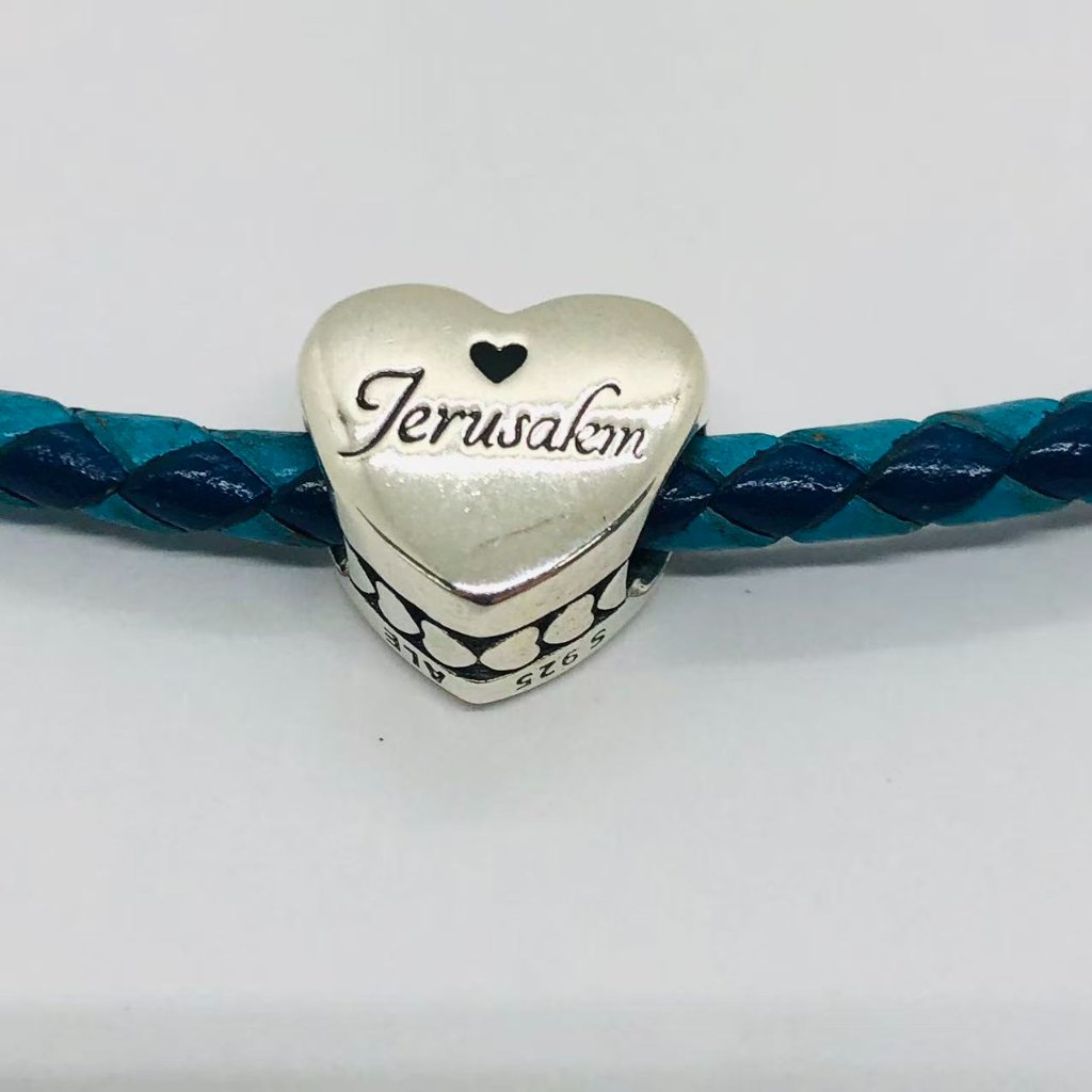 Pandora I Love Jerusalem Charm Sterling Silver 45$